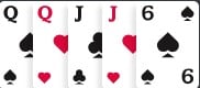 Nasa ibaba ang isang video poker hand order form na magagamit ng mga manlalaro para sa mabilis na sanggunian: